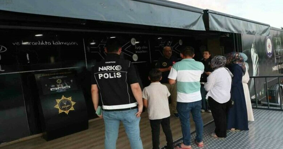 Samsun’da 21 bin 500 kişiye uyuşturucuyla mücadele eğitimi verildi
