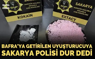 Bafra'ya Uyuşturucu Getirirken Yakalandılar!