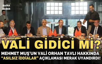 Mehmet Muş'tan Orhan Tavlı Hakkında Merak Uyandıran “asılsız İddialar” Açıklaması