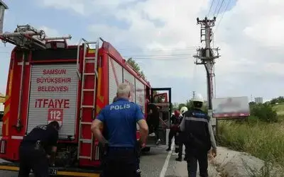 Trafodan çıkan ses, ekipleri alarma geçirdi
