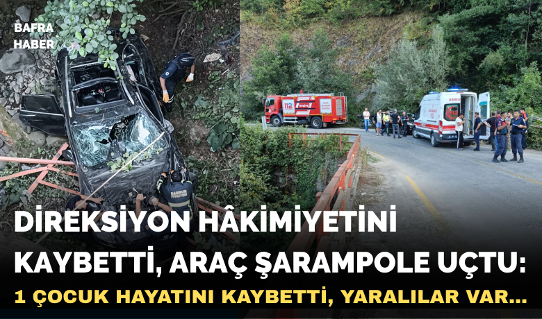 Direksiyon Hâkimiyetini Kaybetti, Araç köprüden Uçtu: 1 Ölü