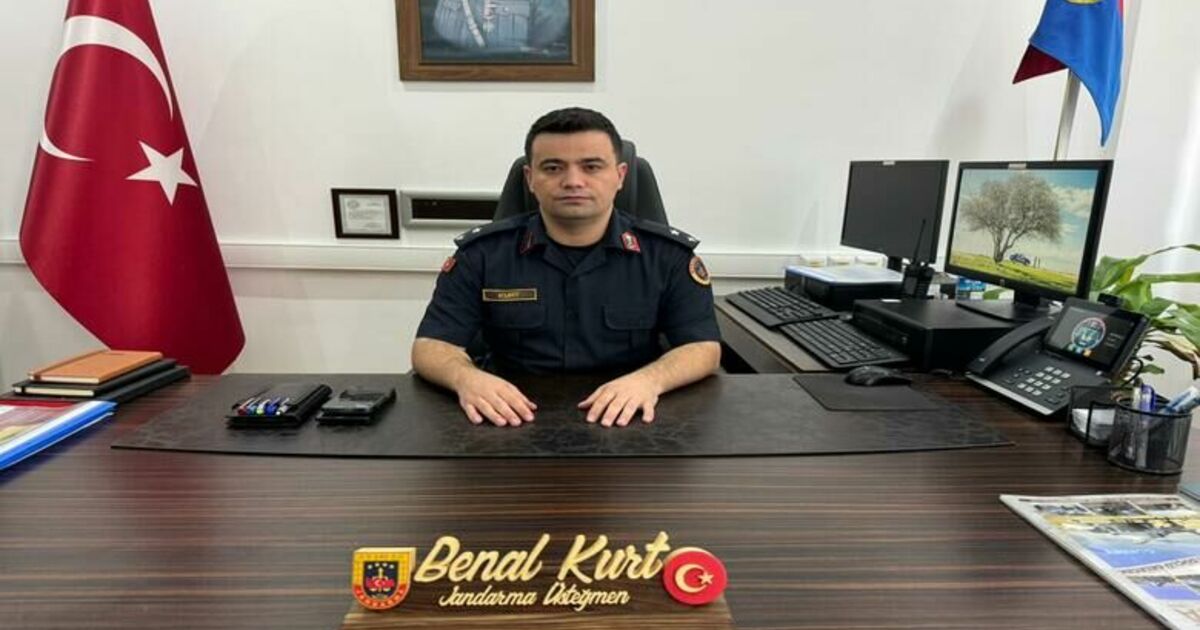 Jandarma Üsteğmen Benal Kurt Bafra’da Göreve Başladı!