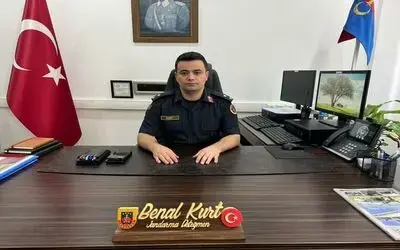 Jandarma Üsteğmen Benal Kurt Bafra’da Göreve Başladı!
