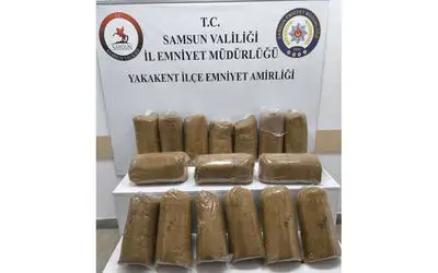 Samsun’da 80 kilo kaçak tütün ele geçirildi

