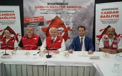 Samsun’da ’Hedef 1919’ kampanyası: "Hastaya Kan, Ormana Can"
