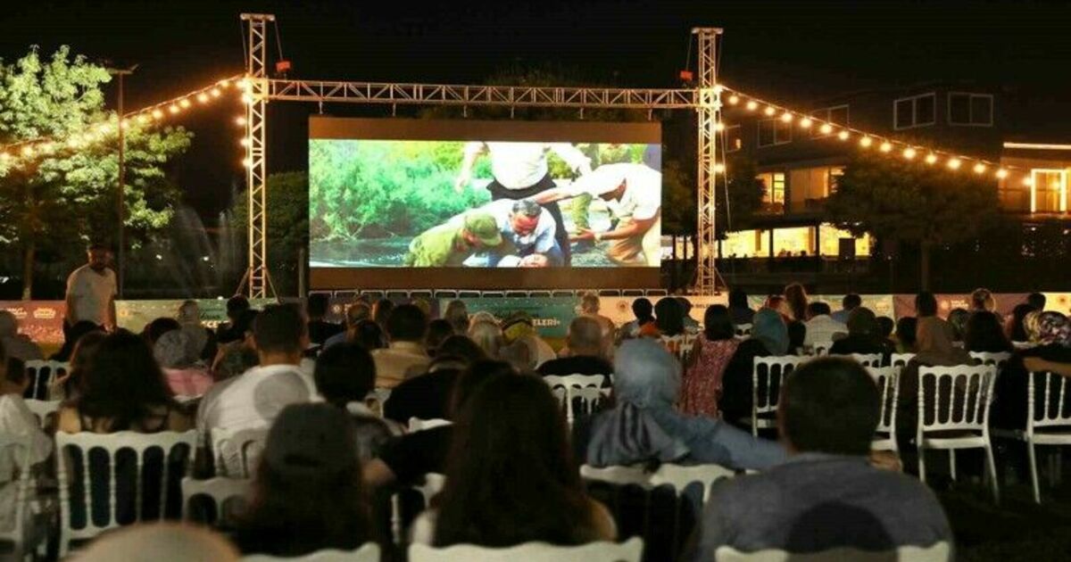 Samsun’da açık hava sinema gecelerine yoğun ilgi
