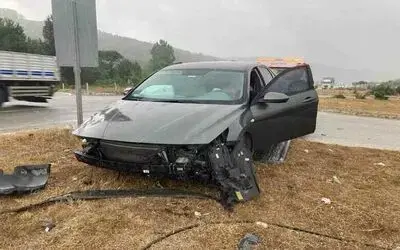 Samsun’da trafik kazası: 2 yaralı
