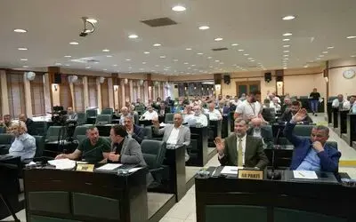 Samsun meclisinde gündem 41 madde
