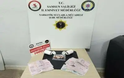 Bafra’da uyuşturucu operasyonu: 1 tutuklama
