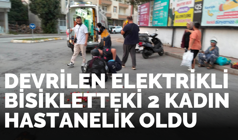 Bafra’da 3 tekerlekli bisiklet devrildi: 2 yaralı
