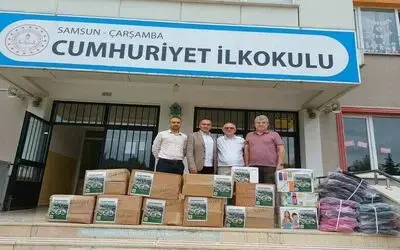 Çarşambalılardan eğitime destek: "Okul zili tüm çocuklar için çalsın"
