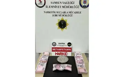 Bafra’da uyuşturucu operasyonu: 2 tutuklama