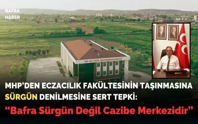 Mhp’den Eczacılık Fakültesinin Taşınmasına Sürgün Denilmesine Sert Tepki!