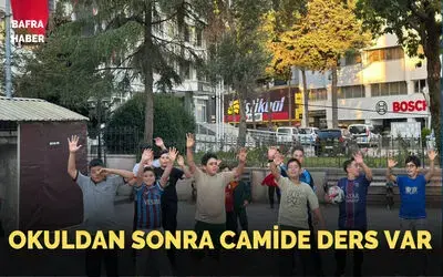 Okuldan Sonra Camide Ders Var