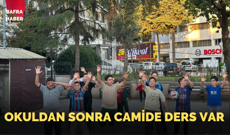 Okuldan Sonra Camide Ders Var