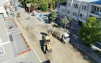 Vezirköprü’de yol yenileme çalışmaları başladı
