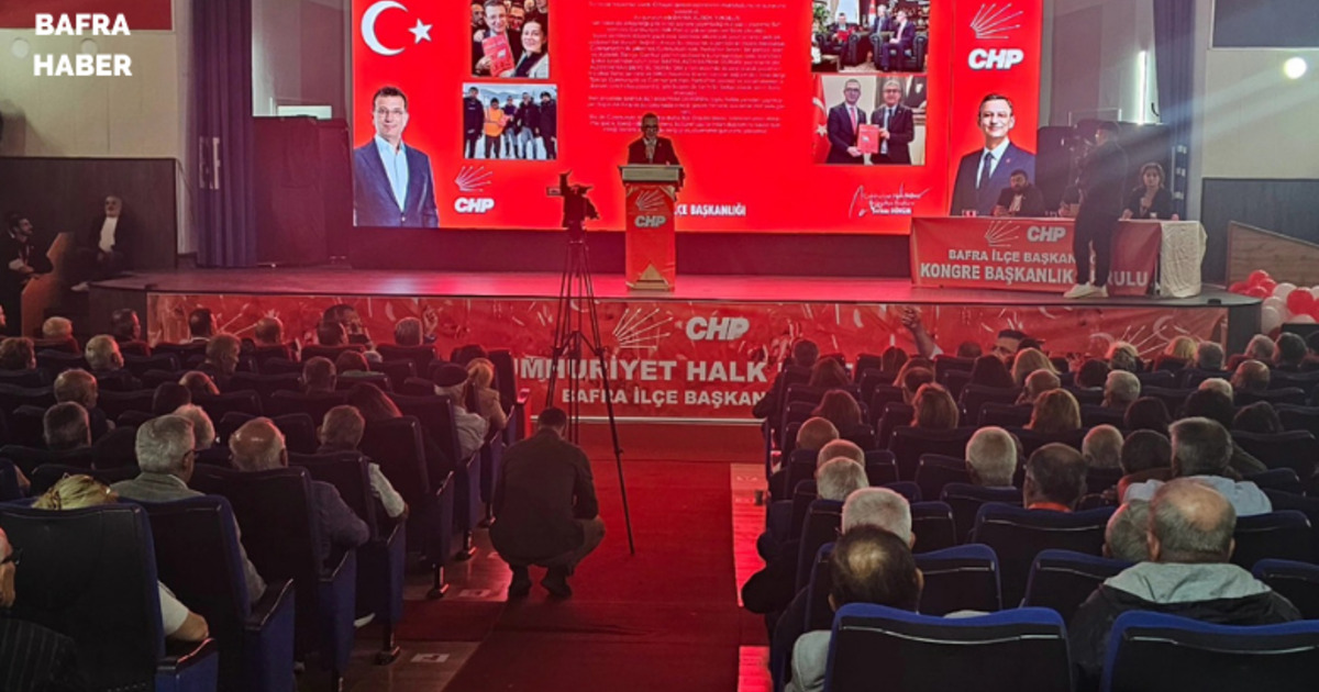 Chp Bafra’da Serkan Dönüm Güven Tazeledi