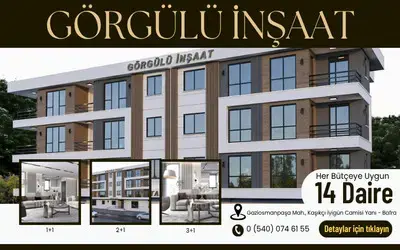 Görgülü İnşaat’tan Bafra’da Yeni Konut Projesi