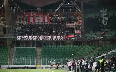 UEFA Konferans Ligi: Legia Varşova: 0 - Samsunspor: 1 (Maçı devam ediyor)

