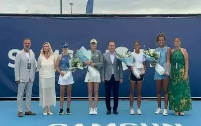 Samsun Open’da çiftler şampiyonları belli oldu
