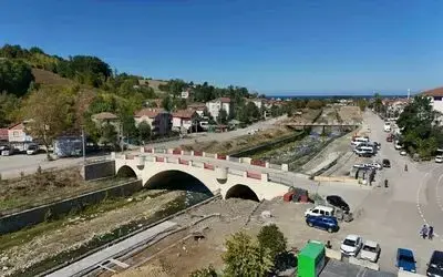 Alaçam sedde çevre düzenlemesinde sona doğru
