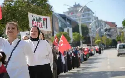 Gazze için ‘Sessiz Çığlık Zinciri’
