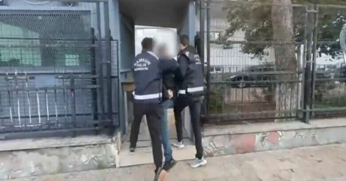 Samsun’da 35 yıl kesinleşmiş hapis cezası bulunan firari yakalandı