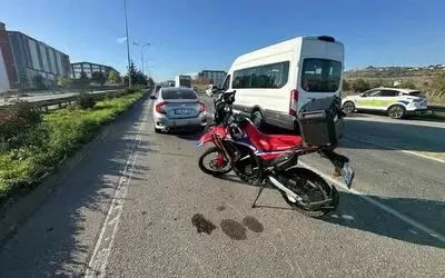 Samsun’da motosiklet ile otomobil çarpıştı: 1 yaralı
