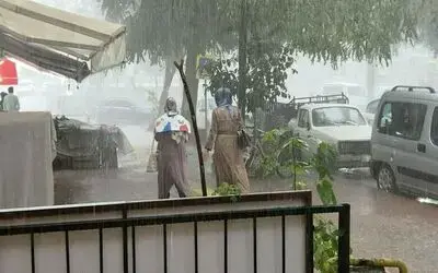 Samsun’da ani sağanak vatandaşlara zor anlar yaşattı
