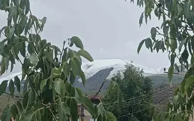Ladik Akdağ’a mevsimin ilk karı düştü
