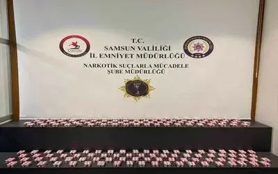 Samsun’da bodrum kata uyuşturucu baskını
