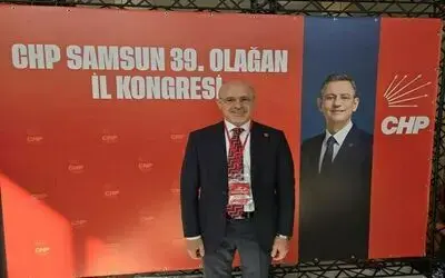 CHP Samsun İl Başkanlığına Mehmet Özdağ seçildi
