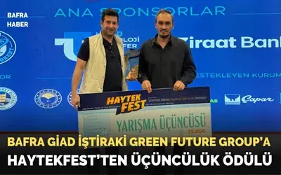 Green Future Group A.ş.’ye Haytekfest’ten Üçüncülük Ödülü