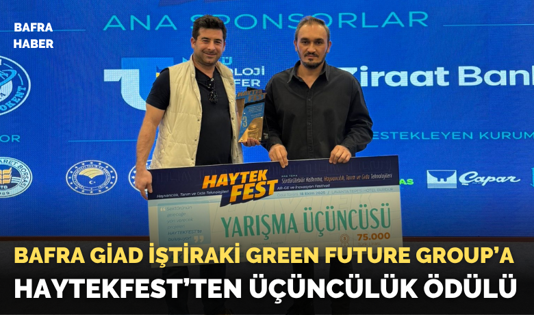 Green Future Group A.ş.’ye Haytekfest’ten Üçüncülük Ödülü
