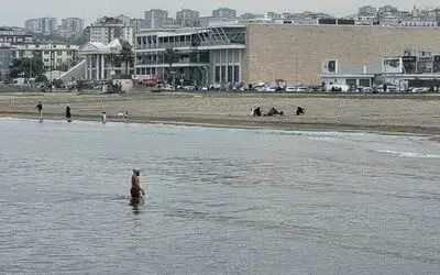 Samsun’da sonbaharda deniz keyfi
