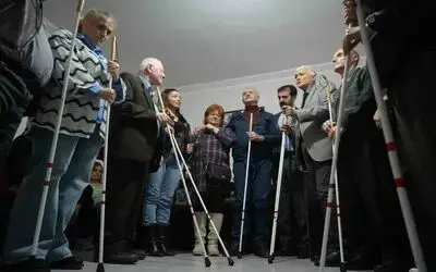Samsun’da görme engellilere beyaz baston desteği
