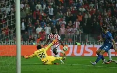 UEFA Konferans Ligi: Samsunspor: 2 - Dinamo Kiev: 0 (İlk yarı)
