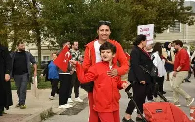 Atakum’da özel öğrencilerle Cumhuriyet’in 102. yılı kutlandı
