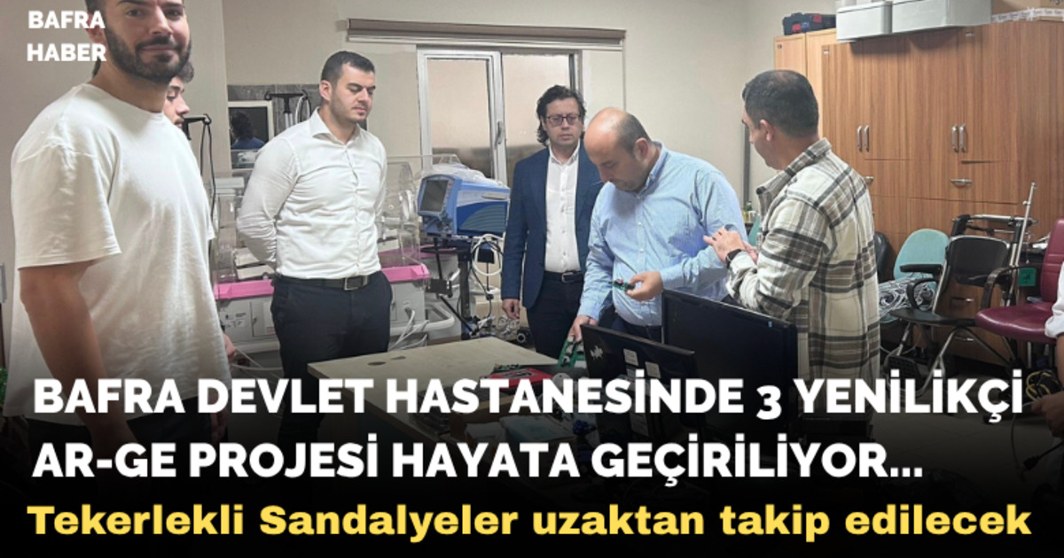 Bafra Devlet Hastanesi’nden sağlıkta dijital dönüşüme yerli katkı