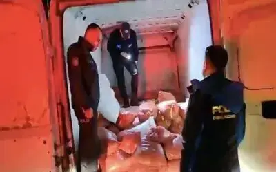 Samsun’da 2,6 ton kaçak midye ele geçirildi
