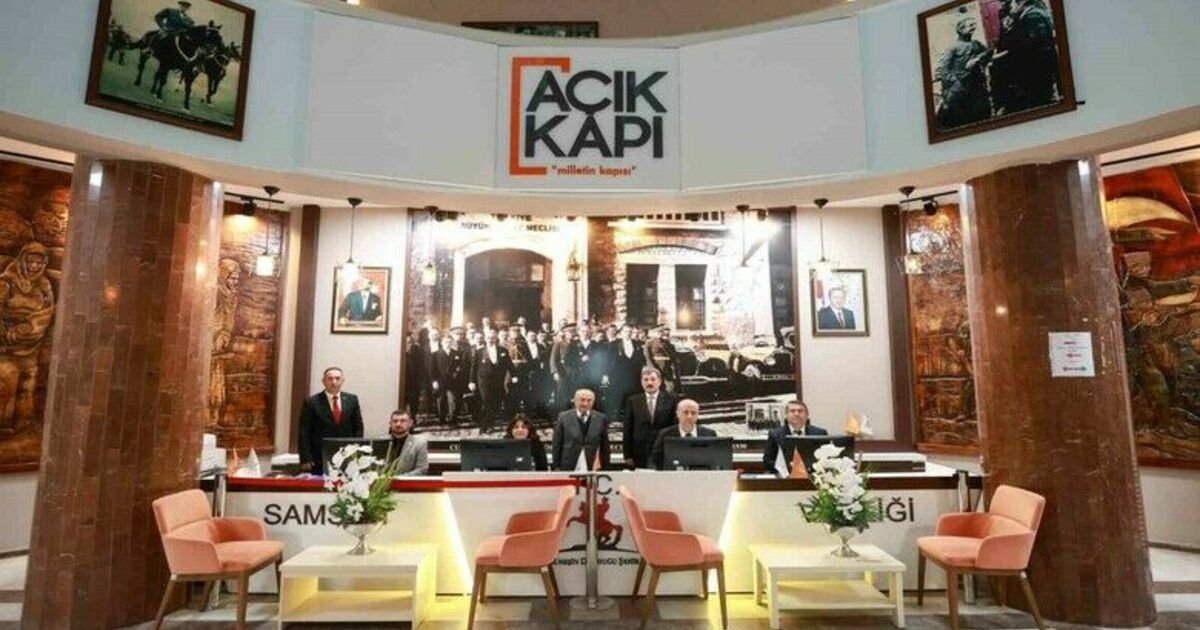 Samsun’da 3 bin 222 vatandaş Açık Kapı’ya başvurdu, tümü sonuçlandı
