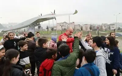 Özel öğrenciler Canik’te bilimle tanıştı
