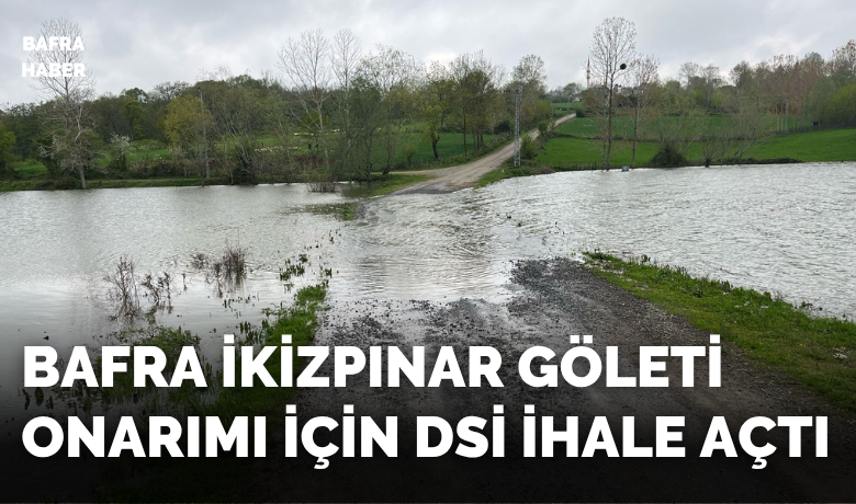 Manset ikizpinar goleti onarimi icin dsi ihale acti