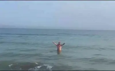 Kasım ayında deniz keyfi
