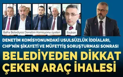 Belediyeden, Denetim Raporunun Mahkemelik Olması Sonrası İlk Araç Kiralama İlanı!