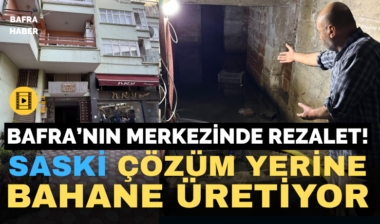 Bafra’da Apartman Sakininden Saski’ye Tepki: “2 Yıldır Çözüm Bekliyoruz”