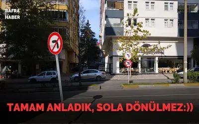 Bafra’da “sola Dönülmez” Israrı