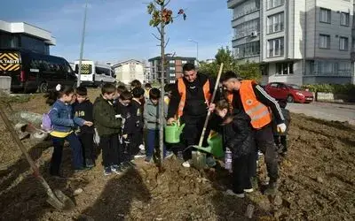 Atakumlu çocuklardan ‘Çocuk Hakları Günü’nde yeşil mesaj
