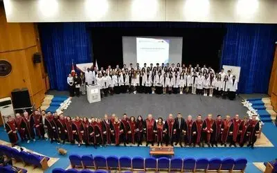 OMÜ Veteriner Fakültesi öğrencileri beyaz önlük giydi
