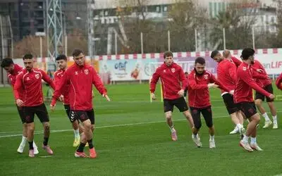 Samsunspor, AEK maçı hazırlıklarını tamamladı
